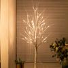 Cross-Border LED Christmas Lights - Luminous White Birch Branches for Home Decor