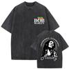 Washed Vintage Bob Marley Graphic Tshirts Men Women Retro Reggae Music Streetwear Mens S Gothic Punk Oversized T Shirts Tops