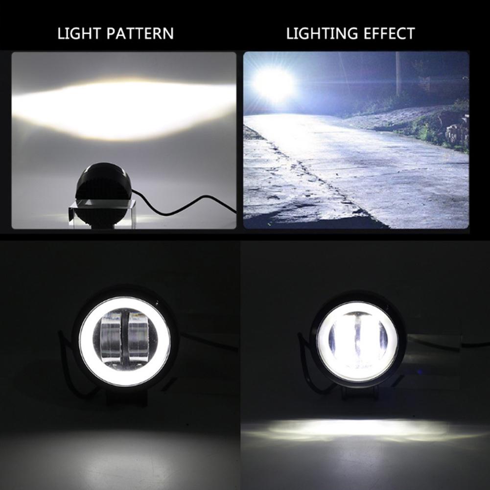 12V 24V Waterproof LED Bar Offroad 20W LED Work Light 6D LED Angel Eyes Light Bar For SUV ATV Truck Boat 4x4 Motorcycle