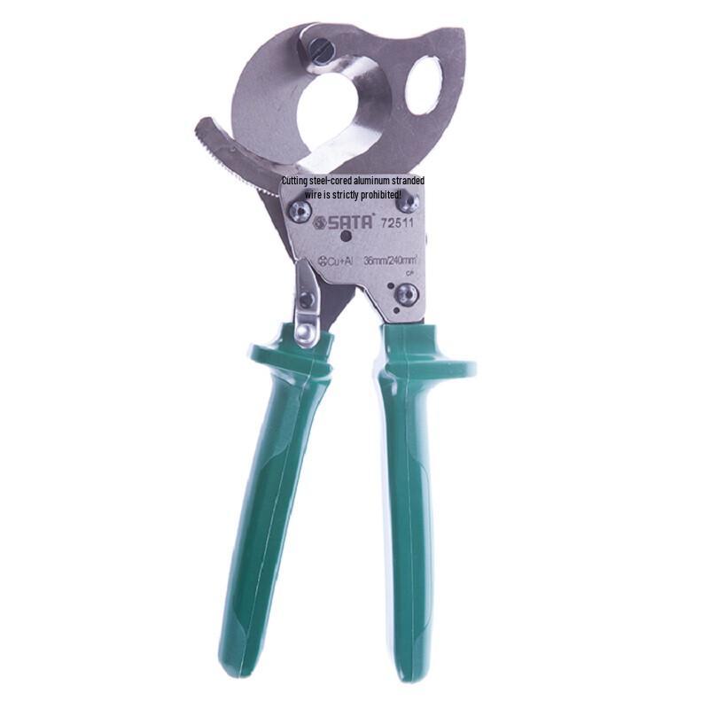 SATA Ratchet Manual Cable Cutter Pliers