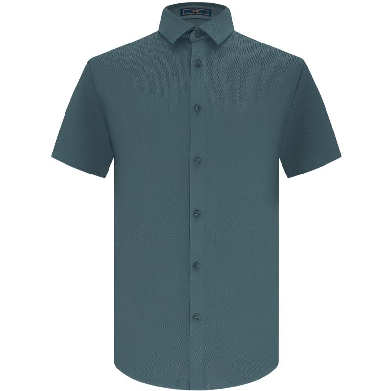 EMZ Men s Breathable Knit Short-Sleeve Shirt XL