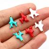 2-4pcs Enamel Stainless Steel Flower Coral Fish Charms Pendant DIY Jewelry Making Accessories Findings for Necklace Earrings