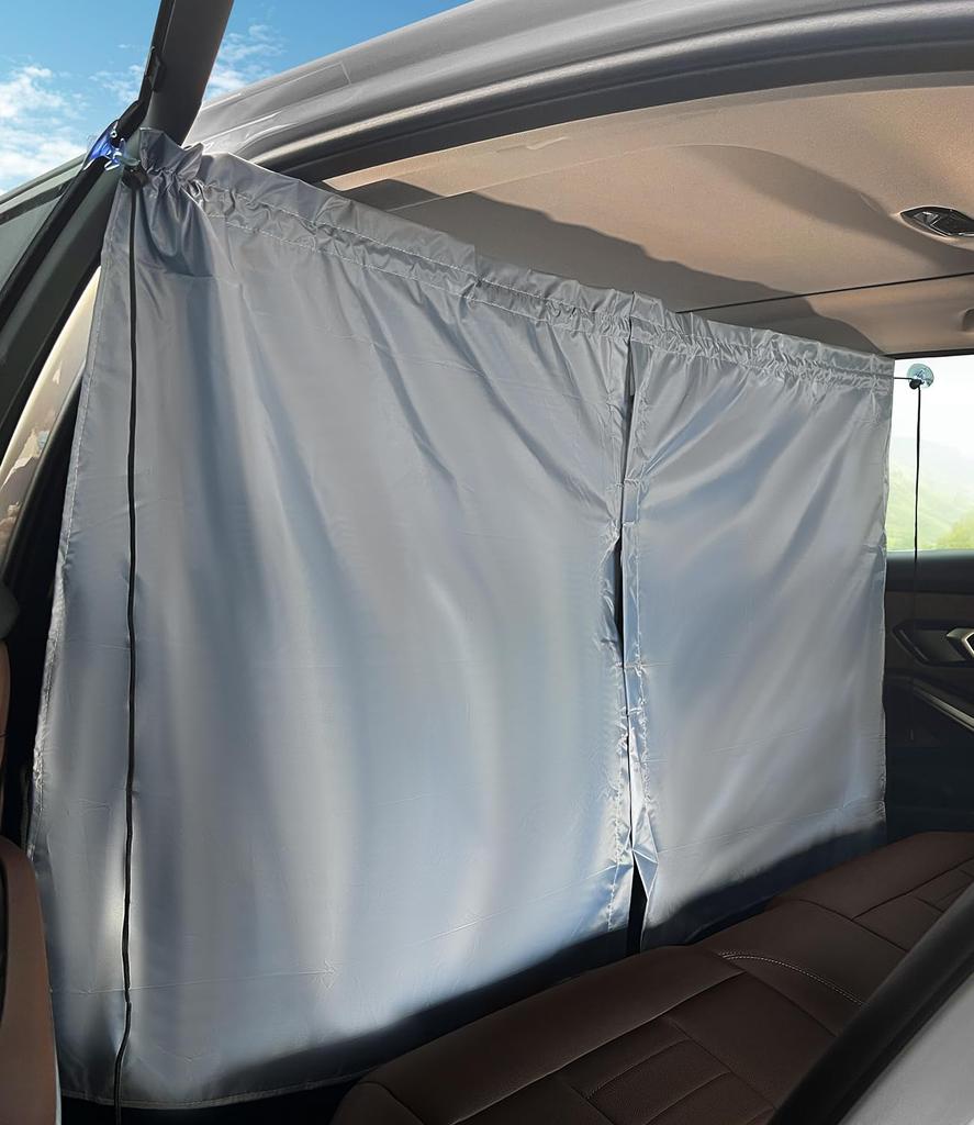 Alpha Rider Car Curtain, Blackout Sunshade, Interior Curtain, For Sleeping in the Car, Room