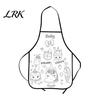 Childrens Drawing Apron Kids DIY Coloring Apron, Washable Food Animal Theme Painting Fabric Color Your Own for Toddlers Boys Girls Children