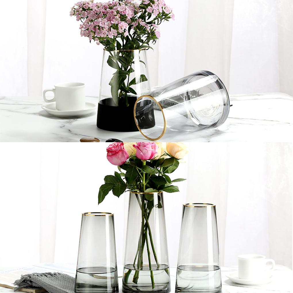 Vase For Flowers - Wide Application Easy To Clean And Dry Transparent Glass Vase Flower Vase