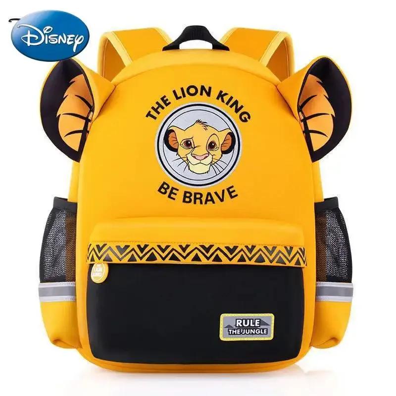 Disney Unisex Kids Kids Cartoon Backpack The Lion King Schoolbag Girls Princess Backpack Primary Schoolbag Kids Backpack