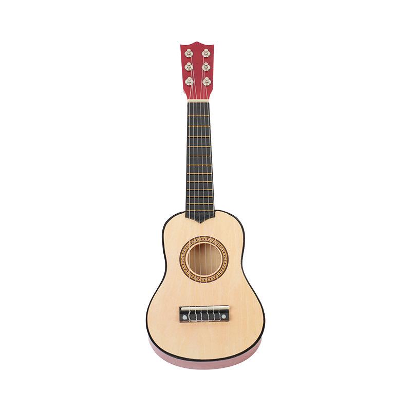 Handmade Wooden Beginner's Guitar Toy for Children - Musical Instrument Gift