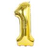 Hot Selling 40 Inch Aluminum Film Balloons Gold Silver Number Balloon for Wedding Party Birthday Decoration