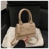 New Spring and Summer Bag Korean Style Handbag Ins Large Bag Versatile Chain Single Shoulder Crossbody Bag Small Square Bag