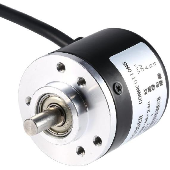 Sattie 600P / R 5V-24V Rotary Encoder, 6mm Shaft, AB 2-Phase, Incremental Encoder for Speed, Angle & Acceleration Measurement