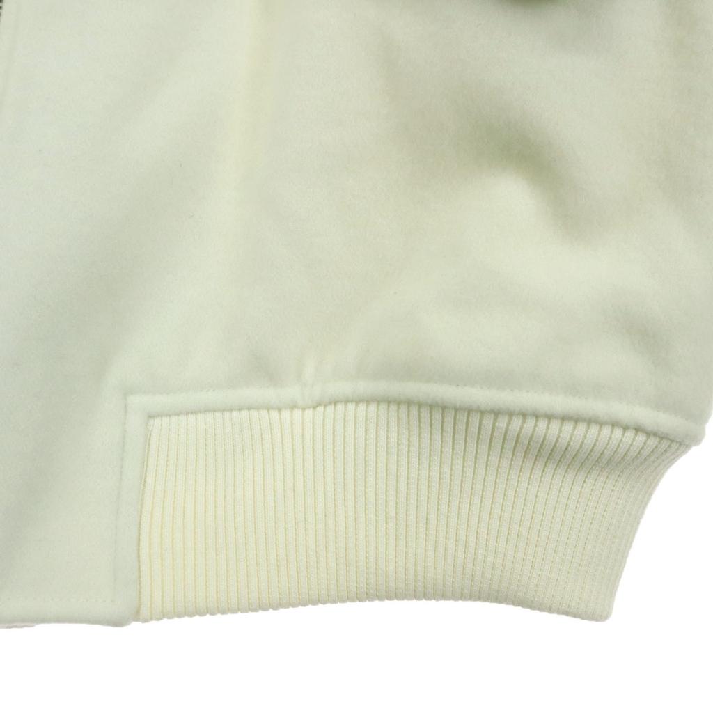 AnkRouje Einpunkt-Logo Langarm Fleecejacke M Weiß Damen Gebraucht