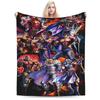 Hokuto No Ken Survivor Cute Plush Blanket Students Flannel Throw Blanket For Outdoor Super Soft Quality Bedspread Birthday Gift
