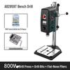 220V Mini Industrial Bench Drill Press - High Precision Multifunctional Turret Machine