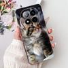 For Xiaomi Redmi Note 14 14Pro 14 Pro+ Plus Case Cute Animals Tiger Lion Dragon Cartoon Phone Cover Soft TPU Matte Silicone Capa
