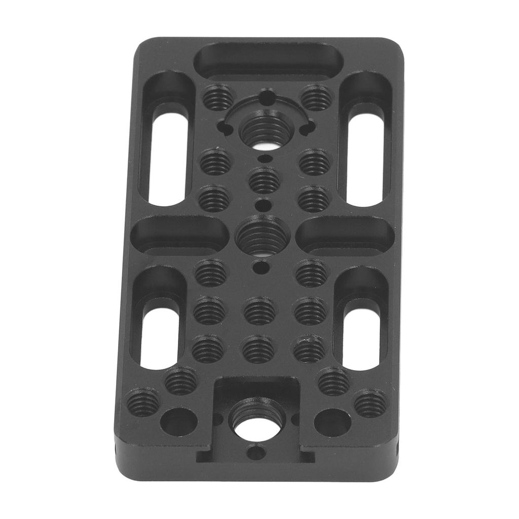 Camera Cheese Easy Plate Multipurpose Quick Release Cheese Expansion Board with 1 4 3 8 Thread Hole Cold Shoe Mount for