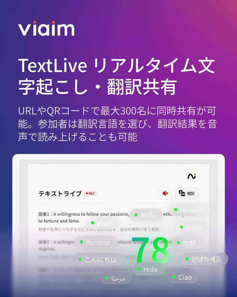 Viaim RecDot ChatGPT AI Earphones with Voice Translation In 78 and AI Summarization Mind Automatic Noise 36 Hours of Continuous Fast Wireless 8 IP55