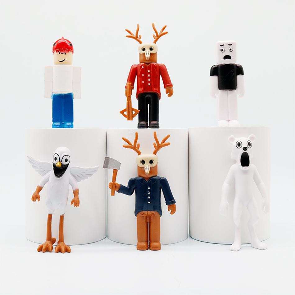 18 Stück/Set 99 Nächte im Wald Figuren Spiel Peripherie Eule Ziege Wolf Hirsch 99 Nächte im Wald Figur 9CM PVC Spielzeug Geschenk
