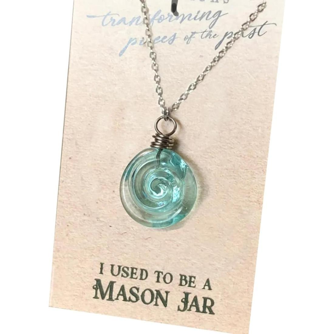 

Spiral Pendant Earrings and Necklaces | With a spiral design, these make the perfect bohemian beach-inspired everyday jewelry.
