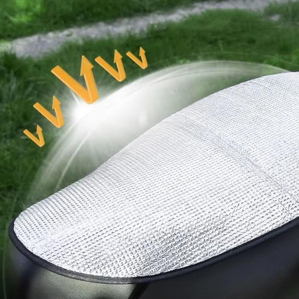 Aluminum Foil Reflective Heat Electric Scooter Heat Insulation Pad Sunproof Seat Cushion Outdoor