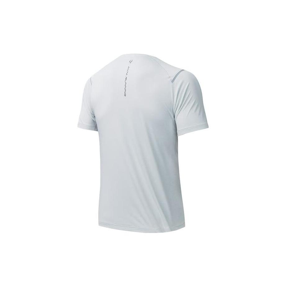 Anta Running Collection Running T Shirt Men's Salt Crystal Gray 152425110-1