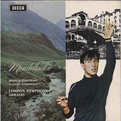 LP Schallplatte FELIX MENDELSSOHN-BARTHOLDY, LONDON - Schottische Symphonie / Italienische Symphonie SXL6363 Decca 1968 UK Klassisch Gebraucht