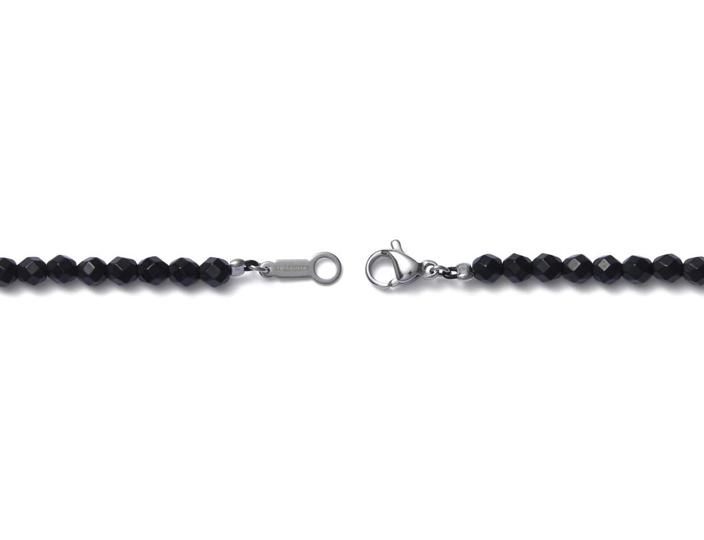 Colantotte Luce Alpha Matte ABARN01M Necklace, 100mm, Black,