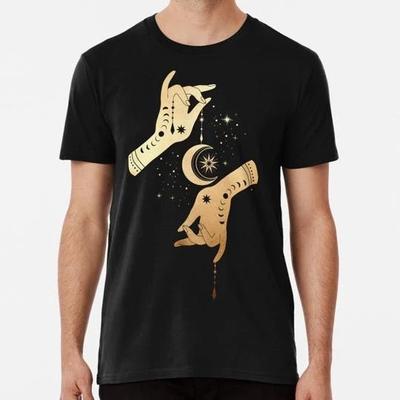 Witchy Hand Sun And Moon Size S To 5XL Made In the USA T-shirt
