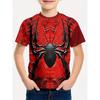 Fashion Children's Clothing Crew Neck Short Sleeve 3D Casual Color Printing Casual Short Sleeve Crew Neck T-Shirt