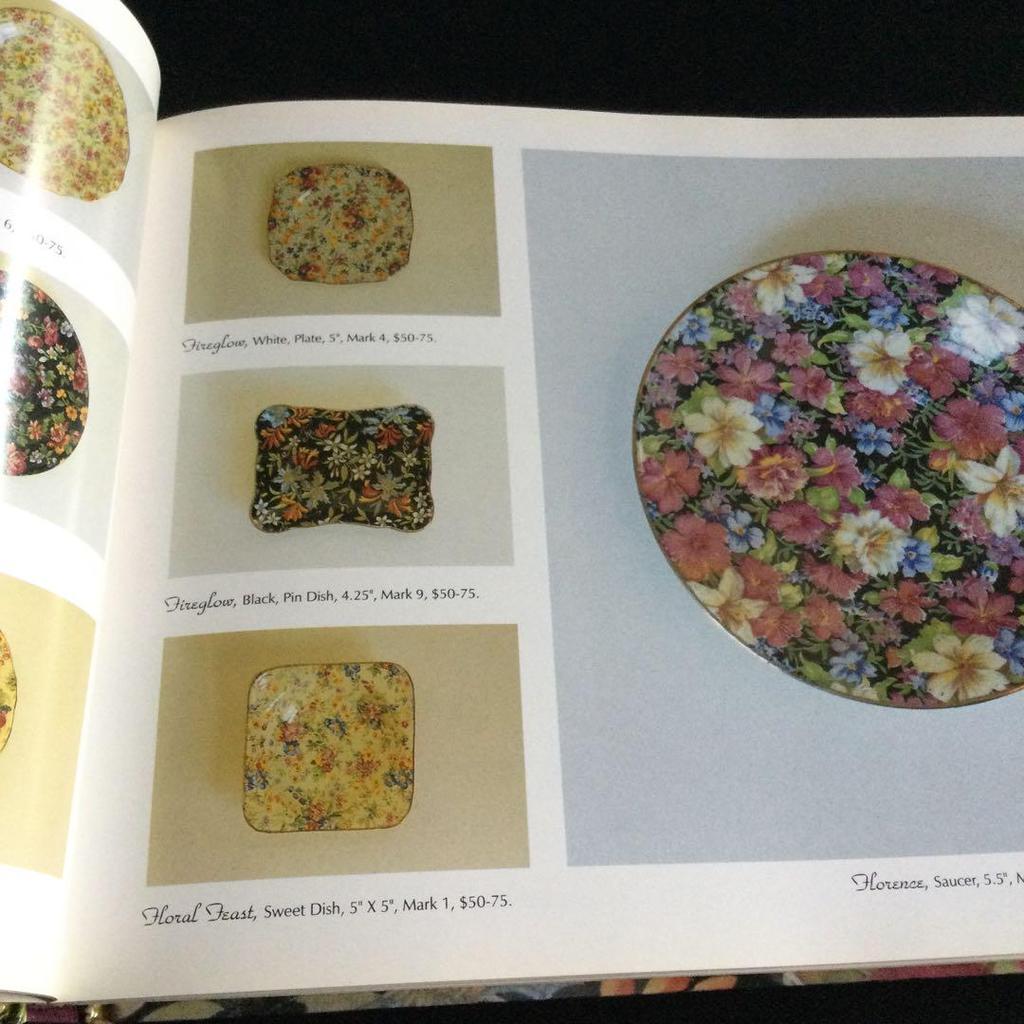 [USED] Chintz Ceramics British Design Western Books Rose Chintz Tableware Plates Cups
