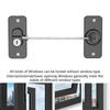 360 Degree Fridge Lock Refrigerator Locks No Drilling with Buttons Safety Lock Child Lock for Windows Fridge & Cabinets