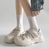 White high-end bag head thick-soled sports sandals women's 2025 new summer wear heightening soft-soled cool single shoes