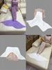 Mermaid Tail Blanket For Children And Adults With Soft Fleece Fabric Ideal For Home And Office Use