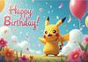 Pokemon Pikachu Backdrops Children Birthday Party Decor Photography Background Baby Shower Banner Booth Props Party Supplies