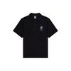 Small Biking Graphic Polo Shirt Asia Sizing 'Black' Unisex NFE26061-BK