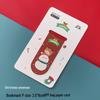 Exquisite Cartoon Christmas Magnetic Bookmarks: Cute, Creative Page Clips - Perfect Small Gifts & Student Stationery