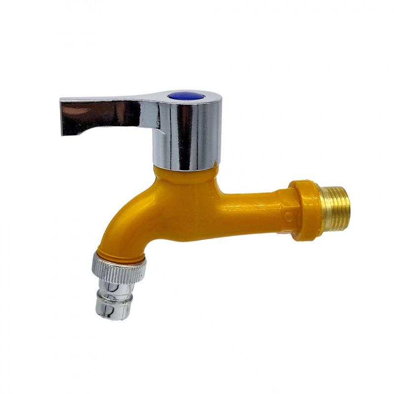 Colored PPR Plastic Quick-Open Faucet for Washing Machines and Mop Pools