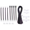 Feb.16.4FT(5M) 4-Pin RGB LED Strip Extension Cable,LED Strips Connectors Kits For 5050 Flexible RGB LED Strip Light