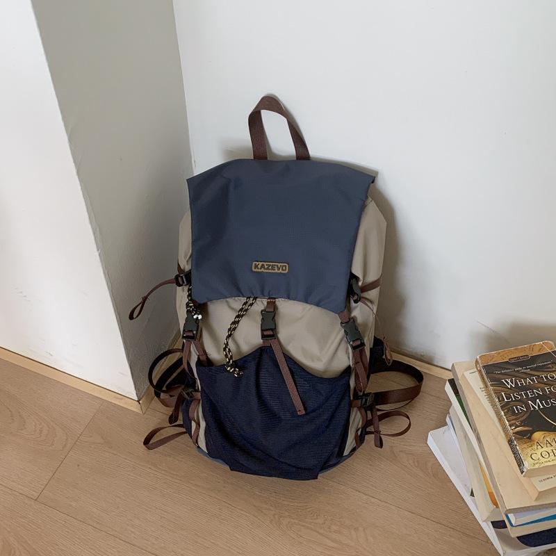 Schoolbag Dopamine Backpack Women's Travel Lightweight Large Capacity Outdoor Multifunctional Mountain Climbing Hiking Riding Men's Mountaineering