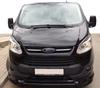 Накладка на передний бампер (2013-2017, под покраску) для Ford Custom