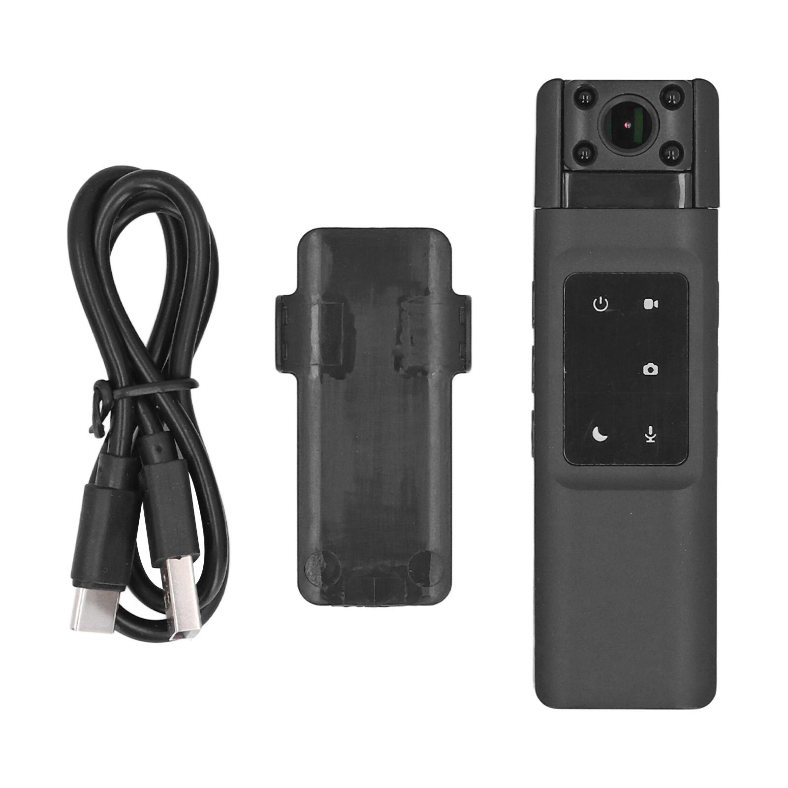 

Body Worn Camera 1080P HD Night Vision Motion Detection Loop Recording Wearable Pocket Video