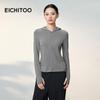 EICHITOO Women's Slim-Fit Hooded Knitted Sweater