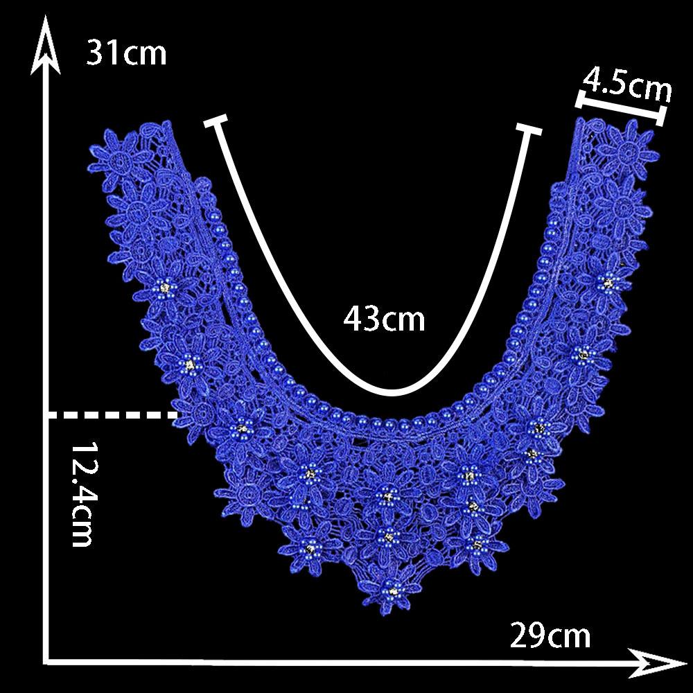 Mode Bricolage Polyester Brodé Col V Vêtements Décoratifs Robe Cheongsam Vêtements de Spectacle Robe de Mariée avec Accessoires Diamantés