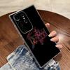 D-Deaths Mental Rock Band Anime Phone Case For Samsung S26 S25 S24 Ultra S23 Fe S22 S20 S21 Plus Plus 5G Fe Transparent Cover