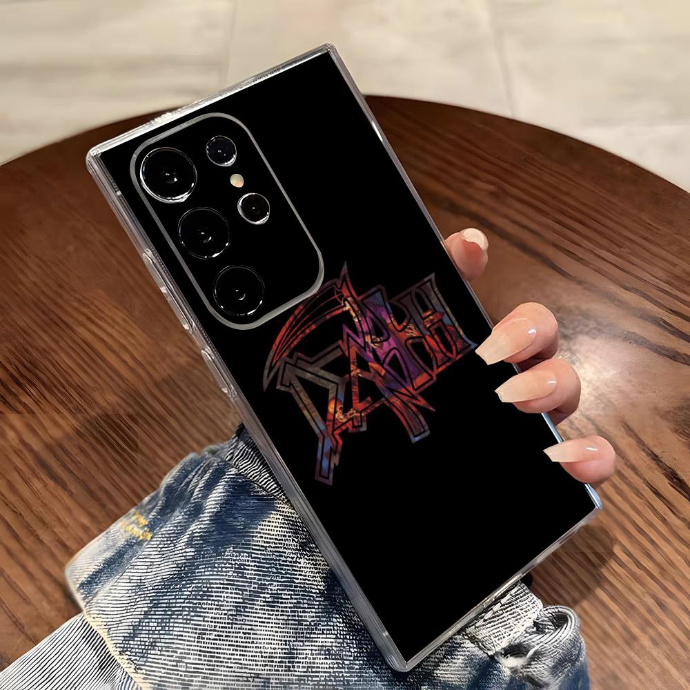 D-Deaths Mental Rock Band Anime Phone Case For Samsung S26 S25 S24 Ultra S23 Fe S22 S20 S21 Plus Plus 5G Fe Transparent Cover
