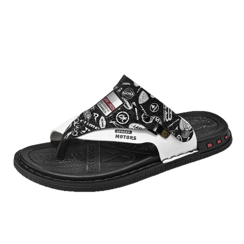 Men's Summer Dual-Use Non-Slip Korean Style Casual Beach Sandals