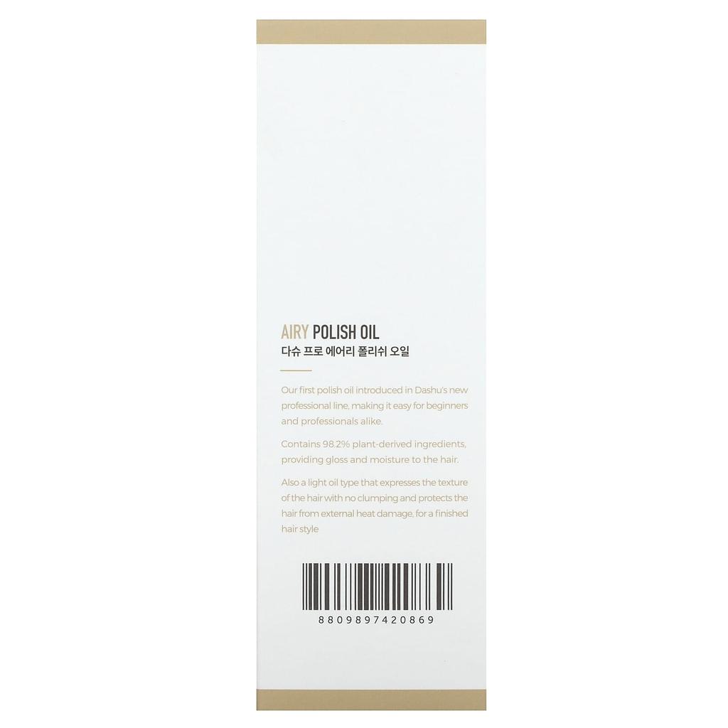 Airy Polish Oil, 3.38 Fl Oz (100 Ml)