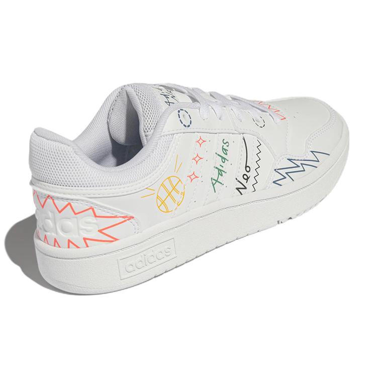 Adidas Hoops 3.0 Doodle 'White' HP3165