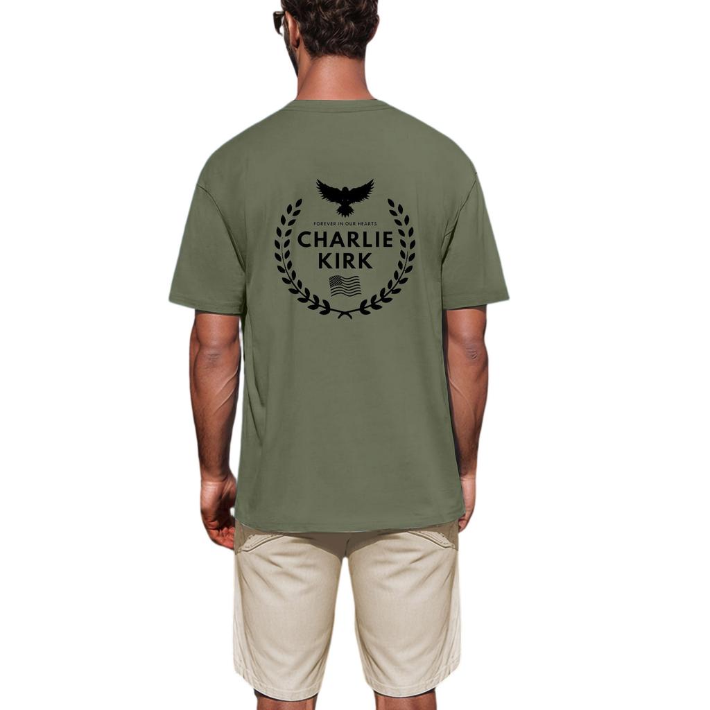 Pánské módní tričko, Streetové ležérní oblečení s krátkým rukávem