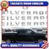Gloss Chrome Tailgate Letters Emblem For 2007-18 Silverado 1500/2500/3500 HD LTZ