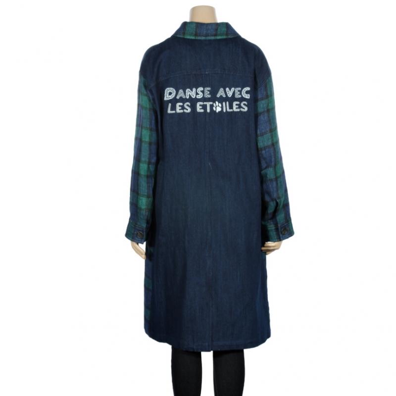 Benetton  Benetton Timo Double Check Coat Bacta4411 Gn